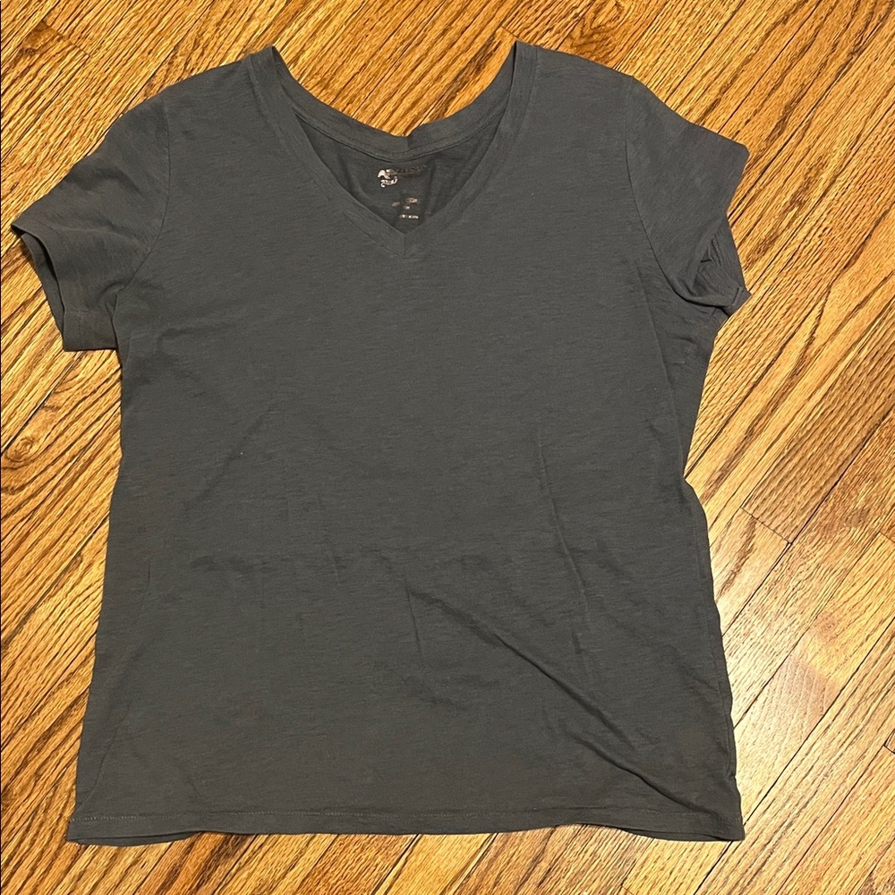 Arizona Jean Company Charcoal V-Neck Tee